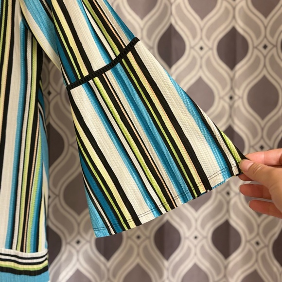 Cute multi colored striped top! - Picture 3 of 4